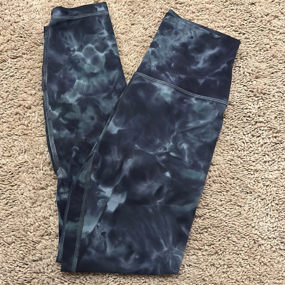 Lululemon align - 25” blue diamond dye